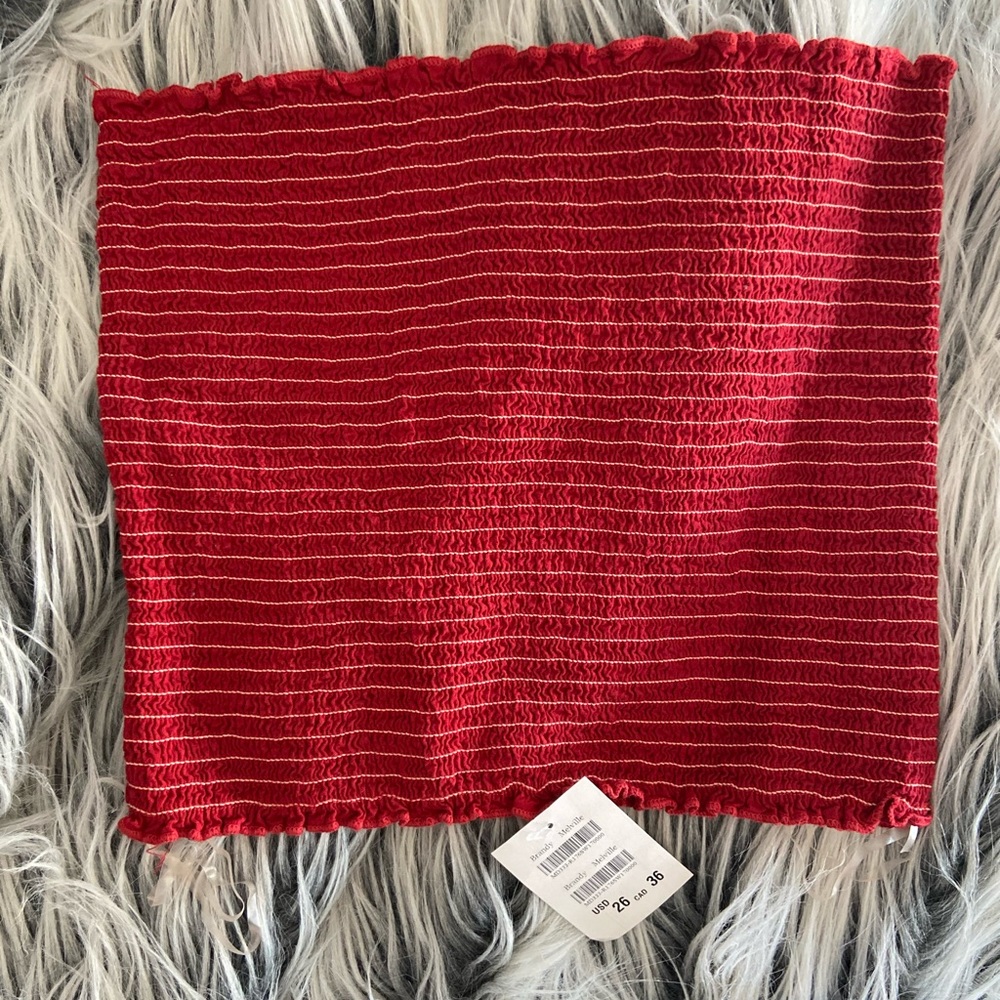 Brandy Melville Red Tube Top (Tags still on!!!)
